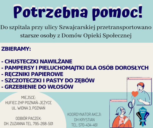 Jeżyccy harcerze pomagają
