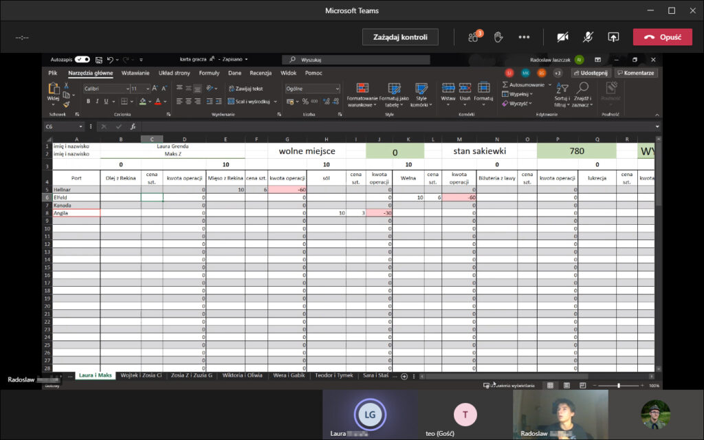 zbiórka zdalna gra ekonomiczna